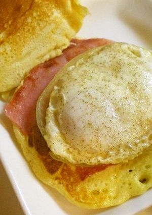 キレイに出来るまん丸目玉焼き-レシピのメイン写真