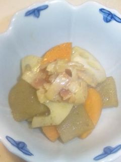 洋風!?れんこんとベーコンのきんぴら-レシピのメイン写真