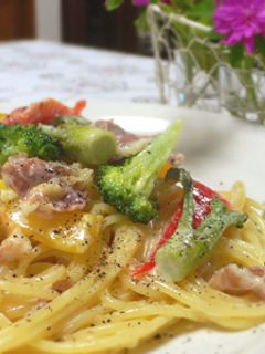 春色カワイイ♪クリームパスタ-レシピのメイン写真