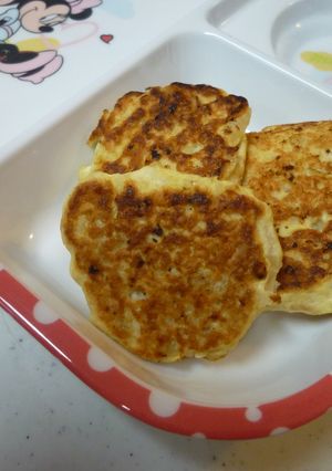 離乳食後期　つくねハンバーグ-レシピのメイン写真