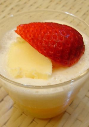 フルーツゼリー♪クリームソーダ-レシピのメイン写真