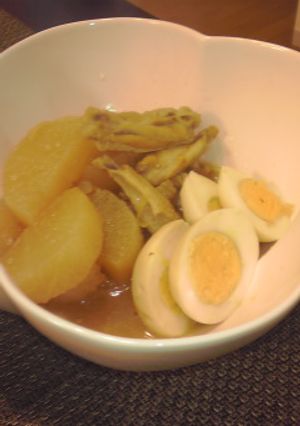 フライパンで！大根と手羽中の炒め煮-レシピのメイン写真