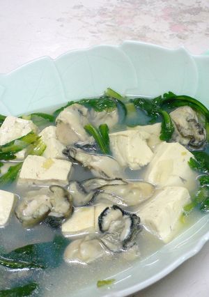 我が家の中華✿牡蠣と豆腐の煮込み-レシピのメイン写真