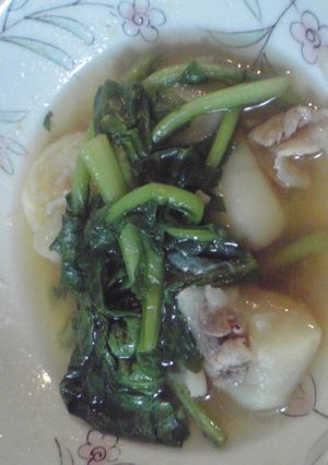 かぶと豚肉の煮物-レシピのメイン写真