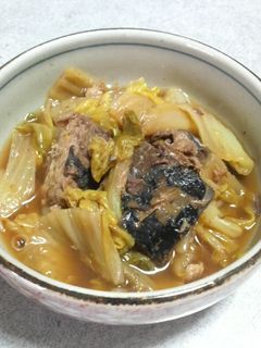 簡単っ♪白菜andサバ缶煮♪♪♪-レシピのメイン写真
