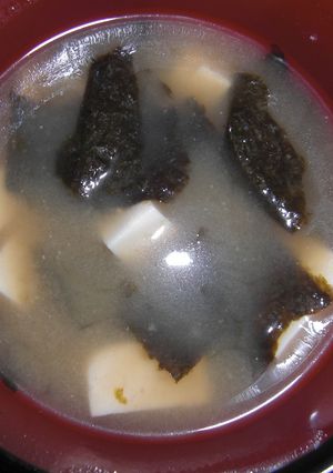 豆腐と海苔のみそ汁-レシピのメイン写真