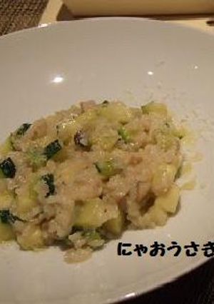 ズッキーニ リゾット-レシピのメイン写真