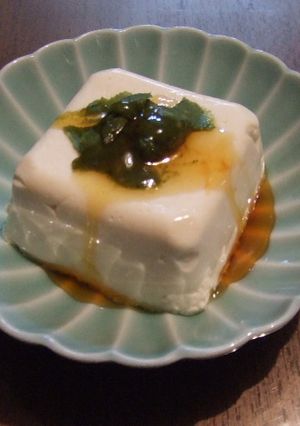 冷ややっこ？お豆腐ヨーグルトパンナコッタ-レシピのメイン写真