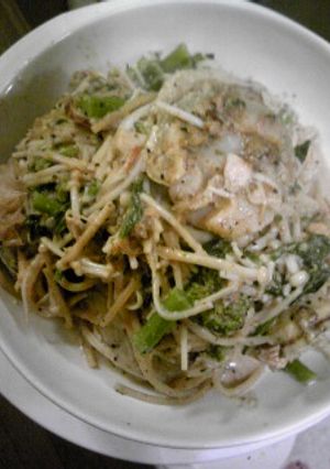 ☆菜の花の和風クリームチーズパスタ☆-レシピのメイン写真