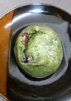 ホシノ天然酵母でよもぎ豆パン-レシピのメイン写真
