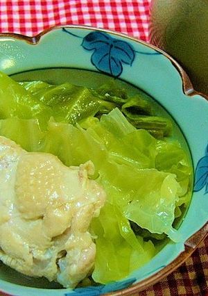 鶏とキャベツと柚子胡椒だけの鍋-レシピのメイン写真