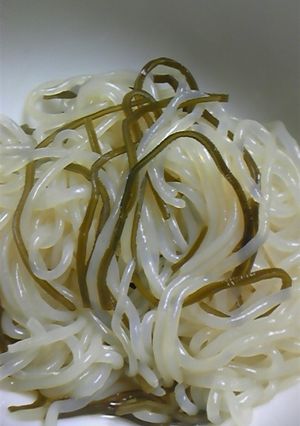 ヘルシー食材☆しらたきこんぶ-レシピのメイン写真