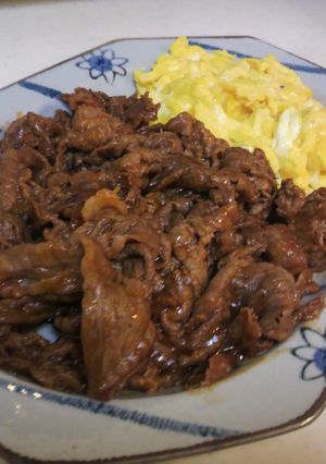 ♪牛肉のケチャップ炒め♪-レシピのメイン写真