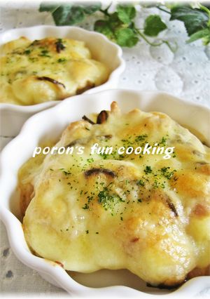 じゃがいも＆ツナ＆塩昆布のチーズ焼き♬-レシピのメイン写真