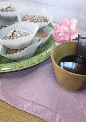 　ふわサクっ。ｺｺｱｶｯﾌﾟｹｰｷ★、-レシピのメイン写真