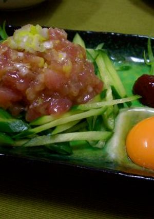 ネギトロの塩ユッケ!!-レシピのメイン写真