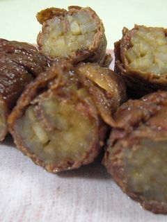お酢が利いてる ごぼうの肉巻き煮-レシピのメイン写真