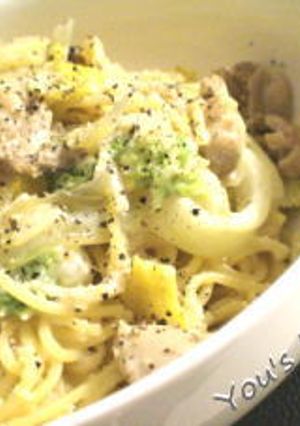 超簡単！牛乳で絶品クリームパスタ♪-レシピのメイン写真