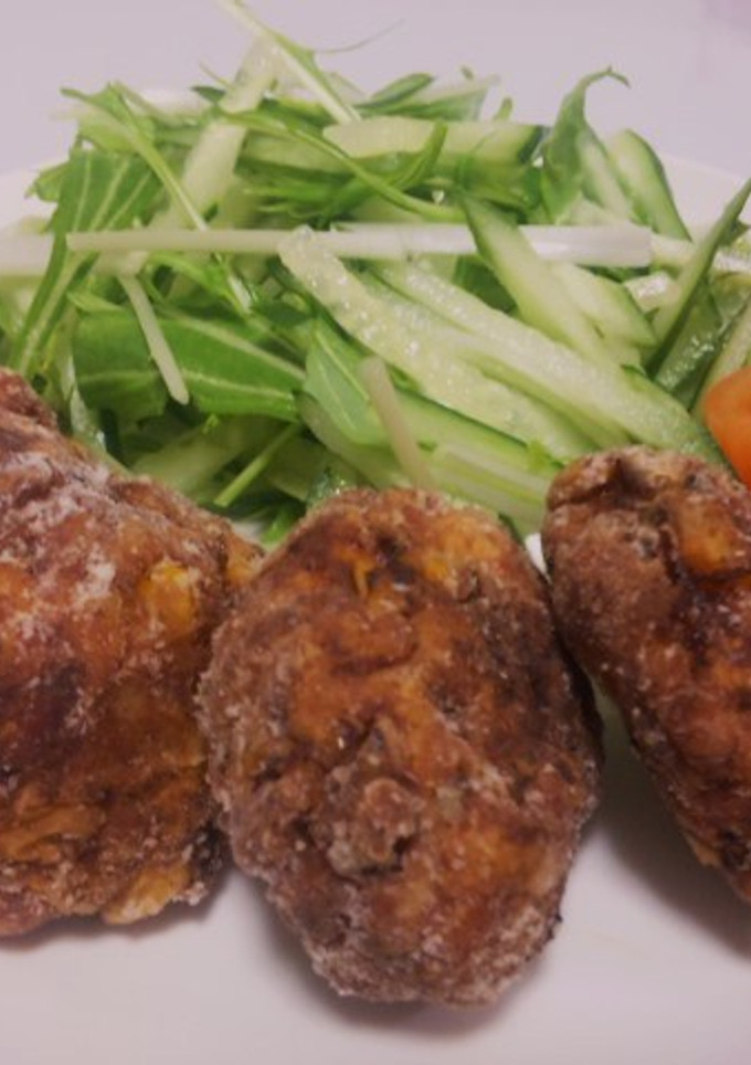 ささみと✿コーンの✿カレー✿竜田揚げ-レシピのメイン写真