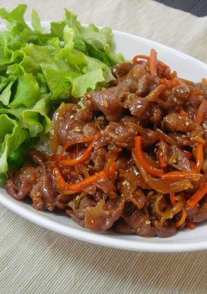 野菜もたっぷり焼肉丼-レシピのメイン写真