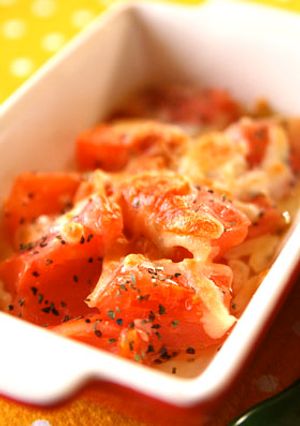 トマトのチーズ焼き-レシピのメイン写真