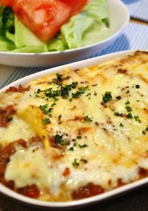 とってもおいしい！手打ちパスタのラザニヤ-レシピのメイン写真