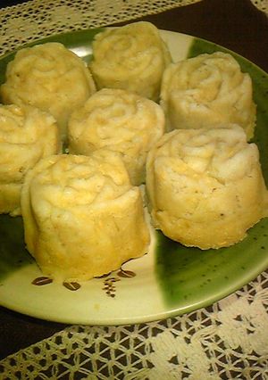 レンジでおからバナナ蒸しパン風-レシピのメイン写真