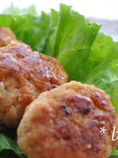 おから入りつくね焼き-レシピのメイン写真