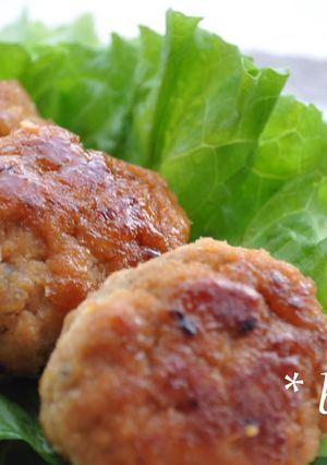 おから入りつくね焼き-レシピのメイン写真