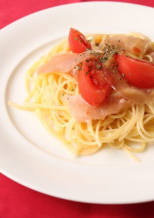 塩と一緒に熱湯に♪ワンランク上のパスタ!-レシピのメイン写真