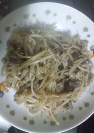豚肉ともやしのポン酢炒め-レシピのメイン写真