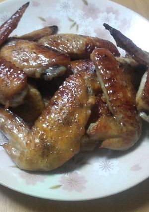揚げずに唐揚げの味手羽先オーブン焼き-レシピのメイン写真
