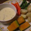 温野菜に☆チーズフォンデュ風ソース☆
