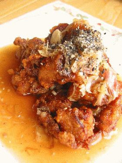 ◆鶏のから揚げみょうがソースかけ◆-レシピのメイン写真