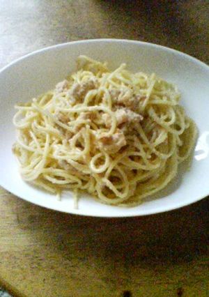 やわらかイカのマヨパスタ-レシピのメイン写真