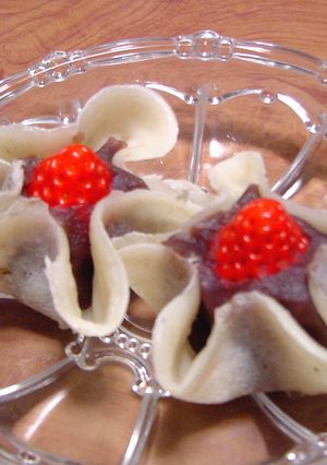 いちご大福　　フライパンだけで作れます♪-レシピのメイン写真