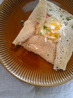 ブルターニュの郷土料理そば粉のガレット-レシピのメイン写真