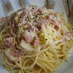 รูปของ 白菜とヨーグルトのスパゲティー