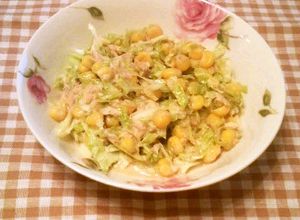 キャベツとツナとコーンのマヨ醤油サラダ-レシピのメイン写真