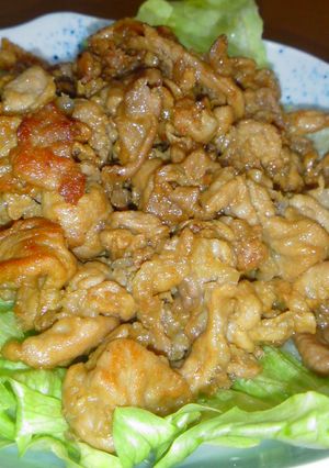 すき焼きのタレで簡単豚マヨ炒め-レシピのメイン写真