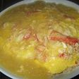 カニ1匹を使ったカニ玉丼