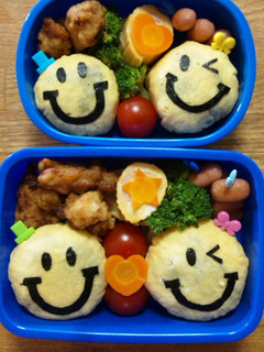 簡単☆スマイリー弁当-レシピのメイン写真