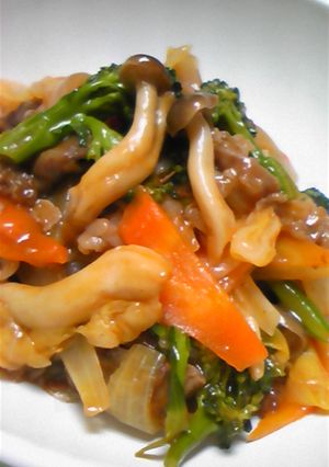 牛肉と野菜の洋風炒め-レシピのメイン写真