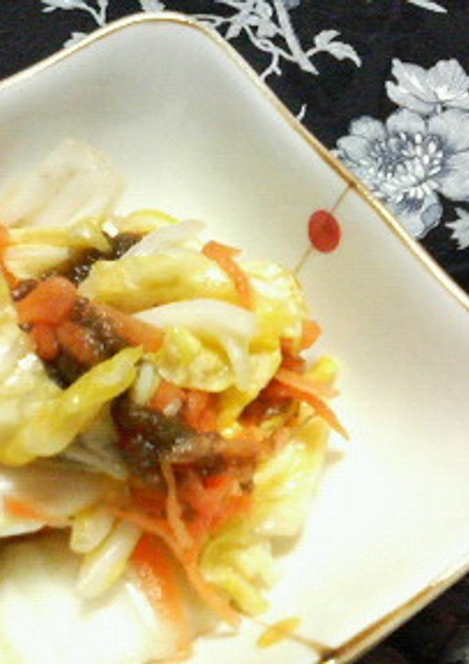 ✿白菜とにんじんの❀とろろ昆布和え✿-レシピのメイン写真