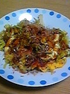 キャベツ!なんちゃってお好み焼きw-レシピのメイン写真