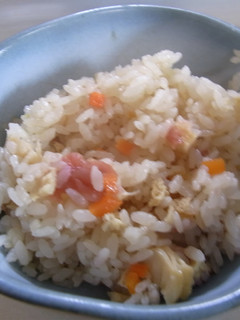 さきいかと梅干しの炊き込みご飯-レシピのメイン写真