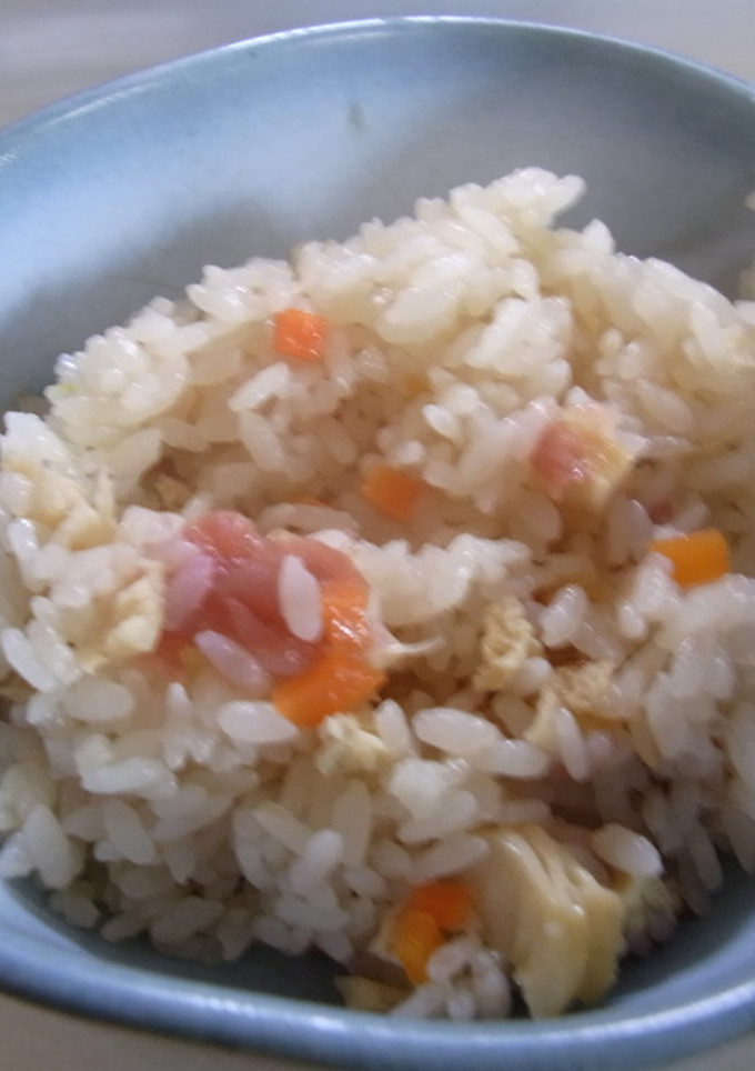 さきいかと梅干しの炊き込みご飯-レシピのメイン写真