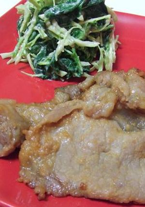 ノンオイル♪豚の味噌漬け-レシピのメイン写真