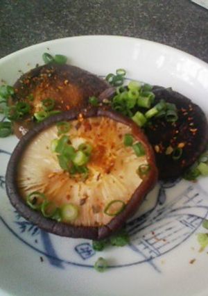 ｼｲﾀｹの味と香りを楽しむシンプル焼き-レシピのメイン写真