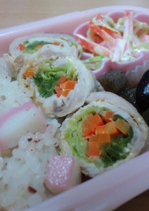 お弁当にも♫❁豚肉ロール❁-レシピのメイン写真